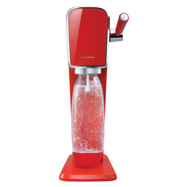Reviews for SodaStream Art Mandarin Red Soda Machine and Sparkling Water  Maker Kit