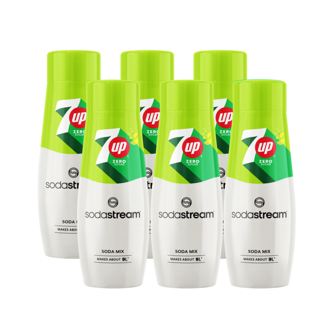 7 Up Free Syrup 6 Pack sodastream