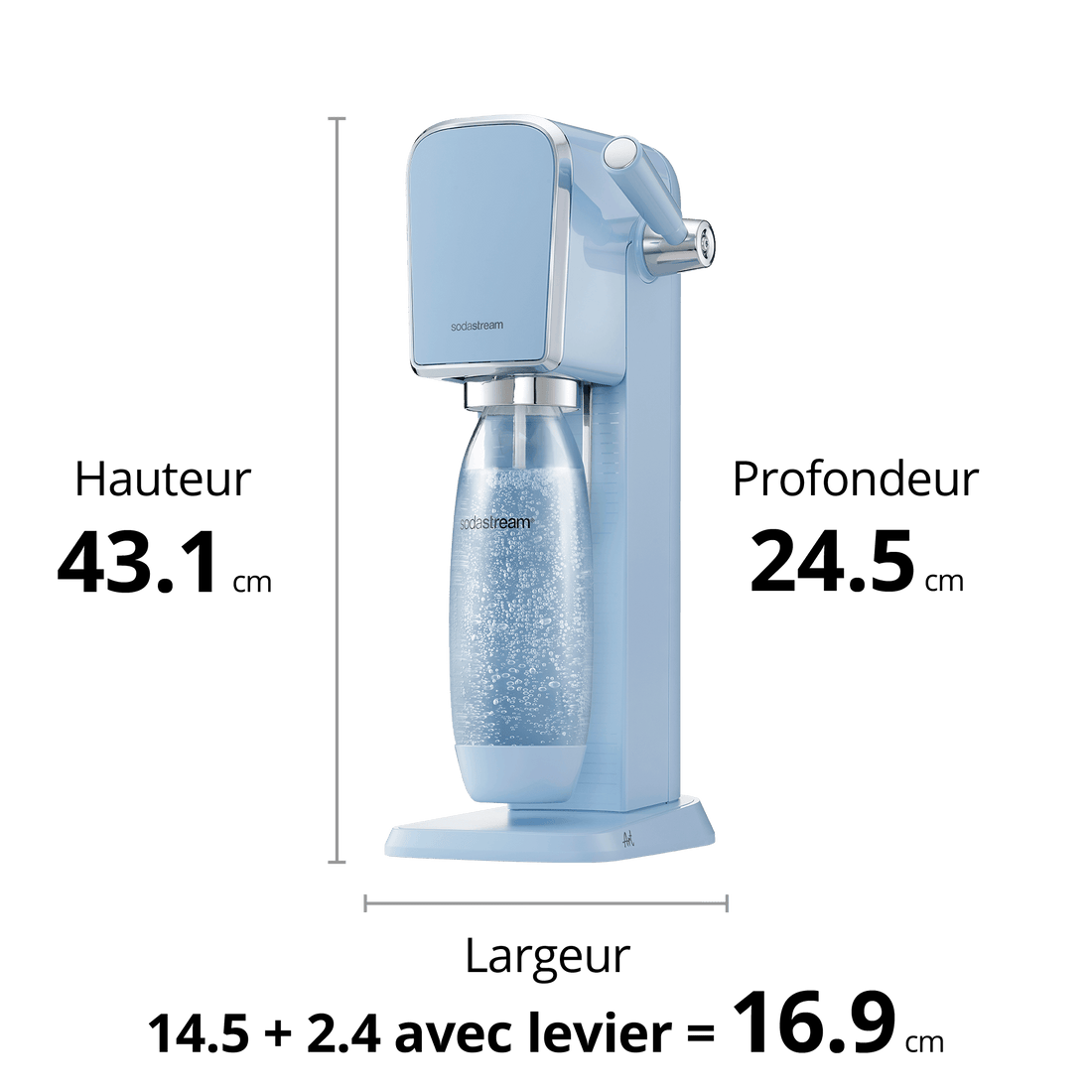 SodaStream Art Misty Blue