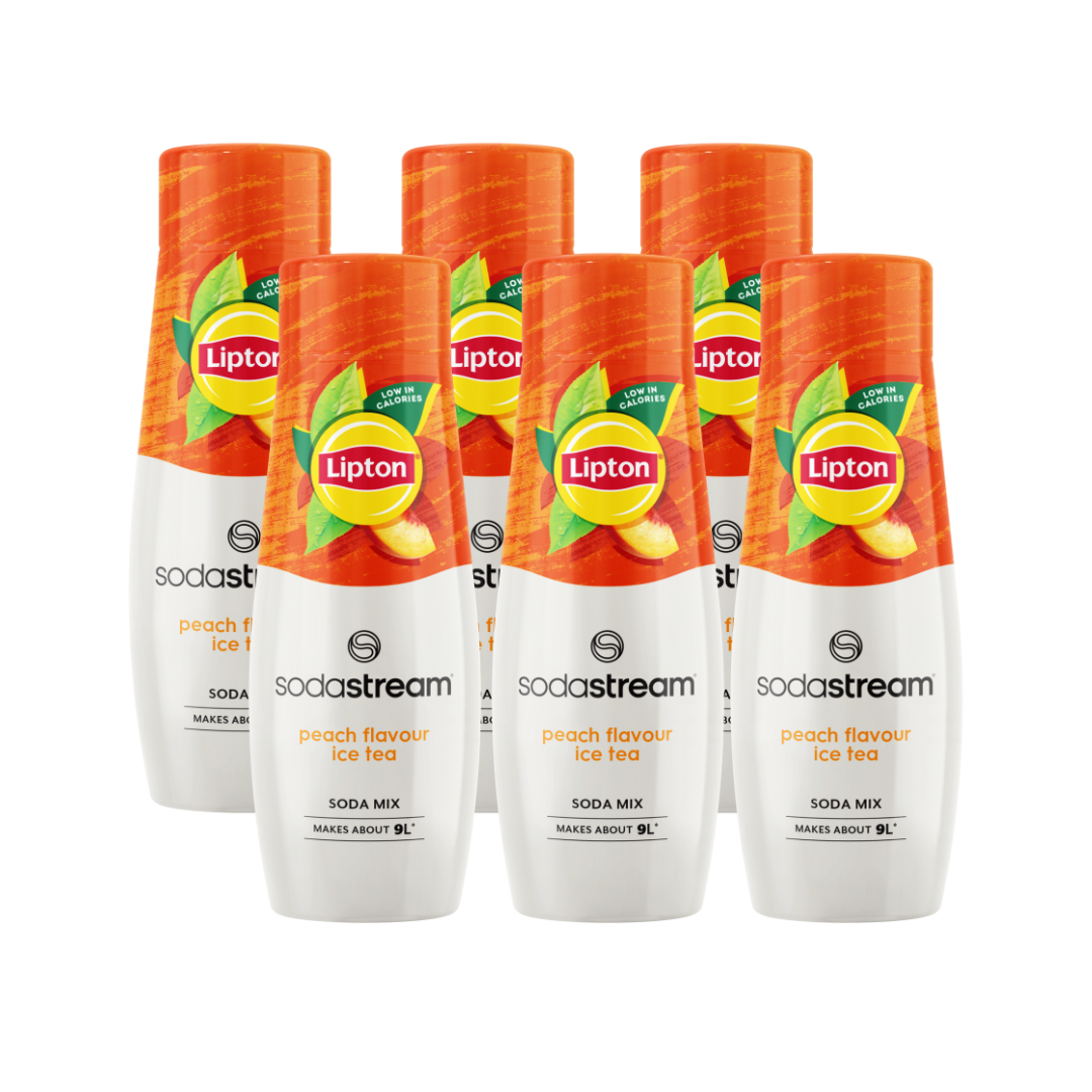 Lipton Ice Tea Peach 6 Pack sodastream