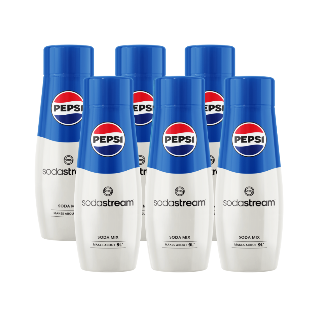 Pepsi Syrup 6 Pack sodastream