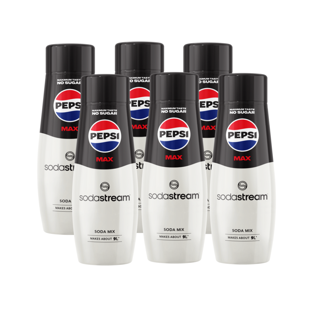 Pepsi Max Syrup 6 Pack sodastream