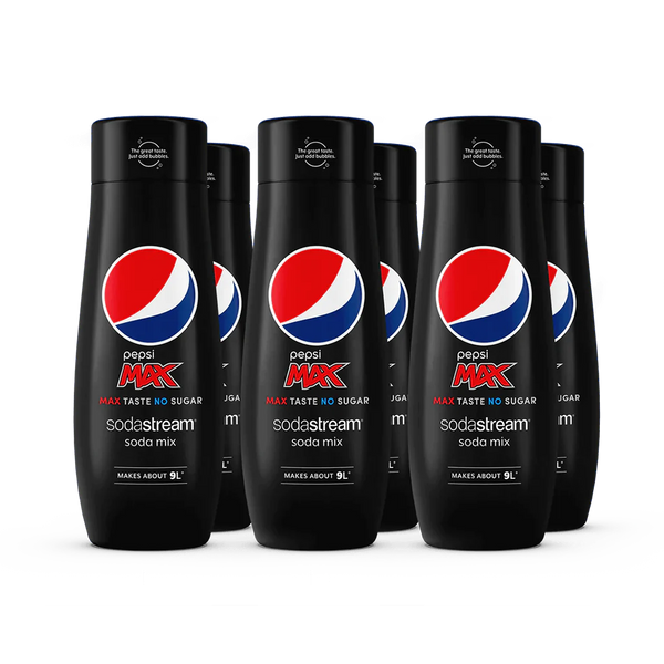 Pepsi Max Syrup 6 Pack – SodaStream New Zealand